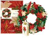 Winter Joy Paper Wreath - by Freshcut Paper