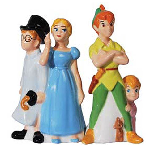Peter Pan and Friends Salt and Pepper