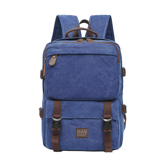 Man Stuff Voyager Backpack - Dark Blue