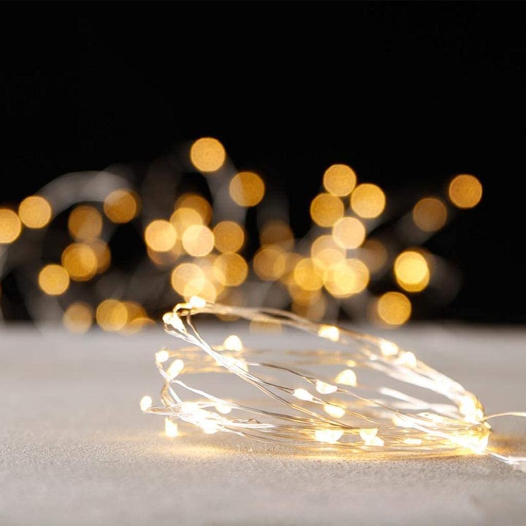 Warm White 9' LED String Lights with 3 Functions and 6hr Timer – GYFTZ, image size:1024x1024