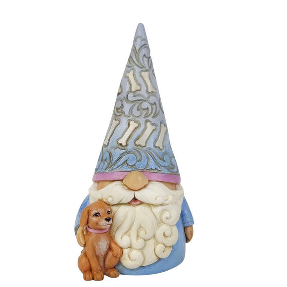Gnome with Dog - by Jim Shore