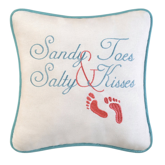 Sandy Toes Pillow