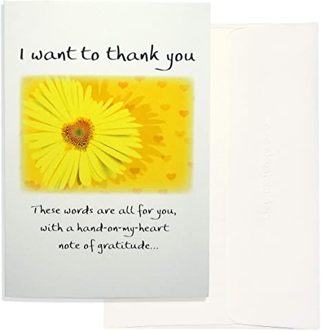 Card - PIX/Thank You: I want to thank you