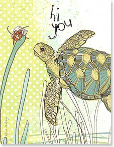 Card - LT/Thinking of You Card: hi you it's just me thinking of you