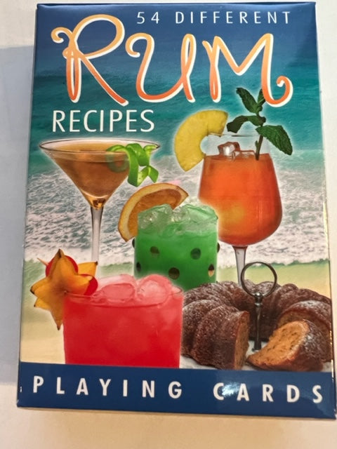 Rum Recipes Playing Cards