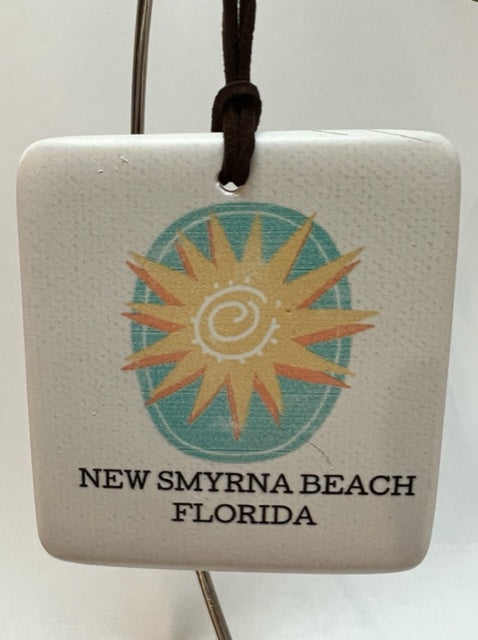 Sunshine Magnetic Ornament - New Smyrna Beach