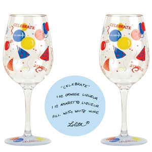 Lolita Acrylic Wine Glass (Set of 2) - Celebrate