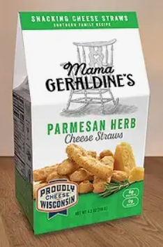 Mama Geraldine's Parmesan Herb Cheese Straws