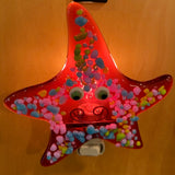 Fused Glass Night Light - Assorted Styles Available