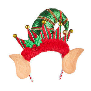 10" Elf Hat Headband