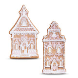 4" Gingerbread Church Ornament - 2 Styles Available