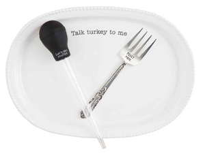 Talk Turkey To Me Platter & Prep Set