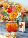 Pumpkin Harvest Bouquet - by Freshcut Paper