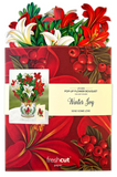 Winter Joy Paper Bouquet - by Freshcut Paper