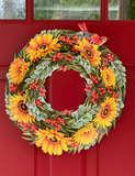 Harvest Paper Wreath - by Freshcut Paper
