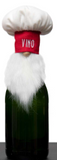 Cheers/Vino Gnome Bottle Topper - 2 Styles Available