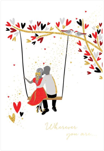 Card - Pictura/Valentine's Day - One I Love Swing