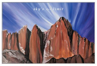 Card - Pictura/Graduation - Mountain Sky