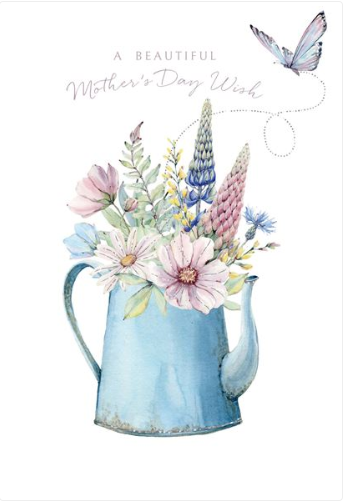 Card - Pictura/Mother's Day - Butterfly Watering Cans
