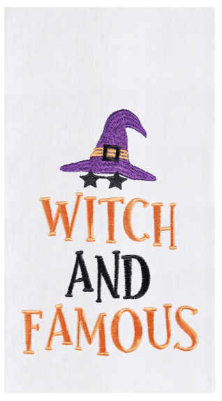 Witch And Famous - Flour Sack Kitchen Towel