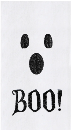Boo Ghost - Flour Kitchen Towel