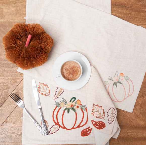 Autumn Botanical Table Linens