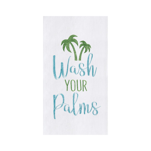 Wash Your Palms - Flour Sack Kitchen Towel