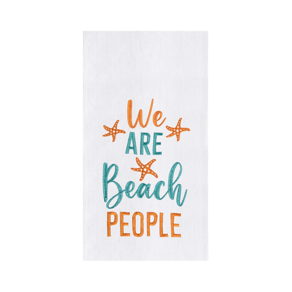 We Are Beach People - Flour Sack Kitchen Towel