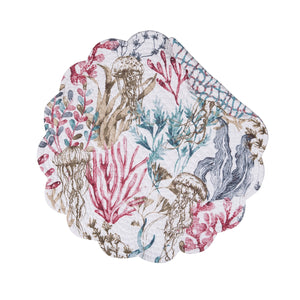 Delphina Reef Round Placemat
