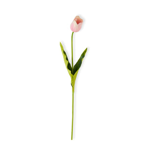 Pink Real Touch Tulip Stem 26.5"