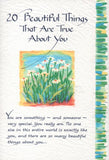 Card - Blue Mountain/Someone Special: 20 Beautiful Things That Are True About You