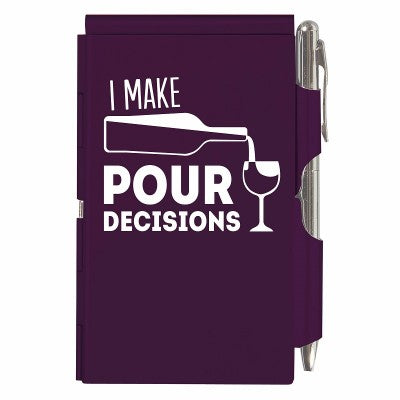 Flip Note - Pour Decisions Purple
