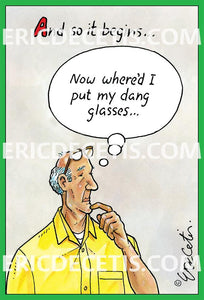 Card - ED/Birthday: Dang Glasses