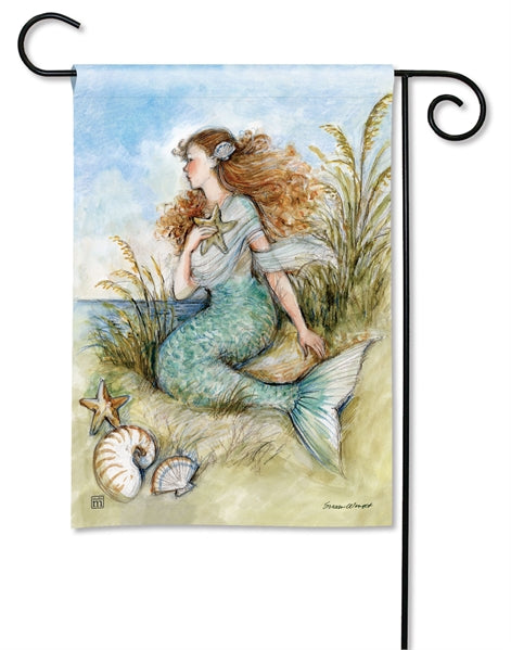 Mermaid Song Garden Flag