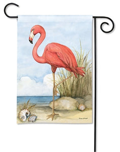 Flamingo Cove Garden Flag