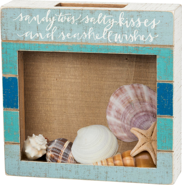 Shell Holder - Sandy Toes Seashell Wishes