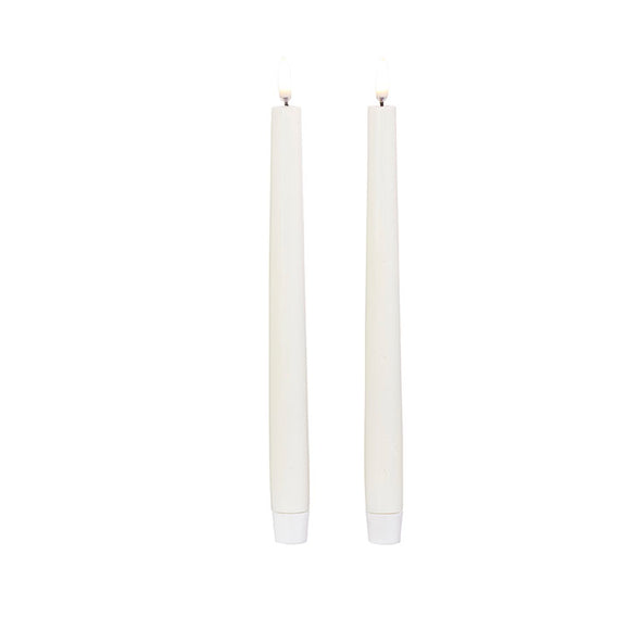 Ivory Taper Candle 1