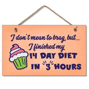 Hanging Sign - 14 Day Diet