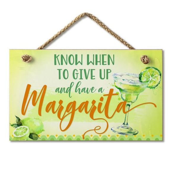Hanging Sign – Margarita