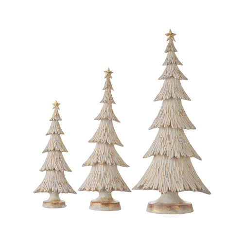 White Wash Trees - Set of 3