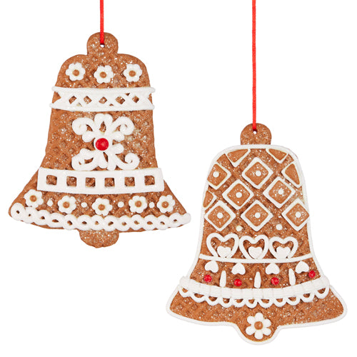 Bell Gingerbread Ornament