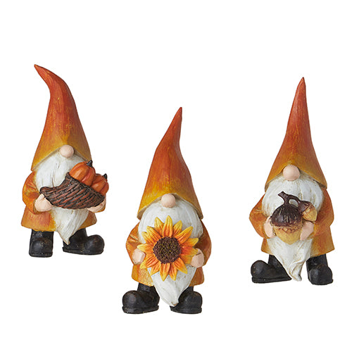 Fall Gnome - 3 Assorted
