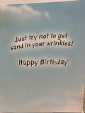 Card - LT/Birthday: If anyone deserves a chance to kick back,..