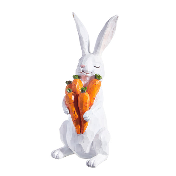 Bunny Holding Carrot Bundle 11.5