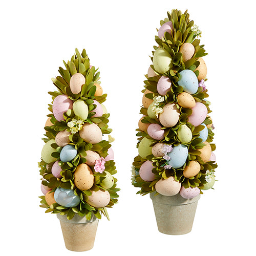 Egg Topiaries - 2 Sizes Available