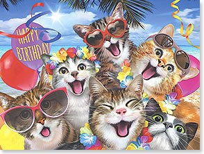 Card - LT/Birthday Card: Put on a grin and let the fun begin!