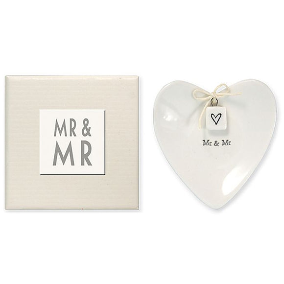 Mr. & Mr. Ring Dish in Gift Box