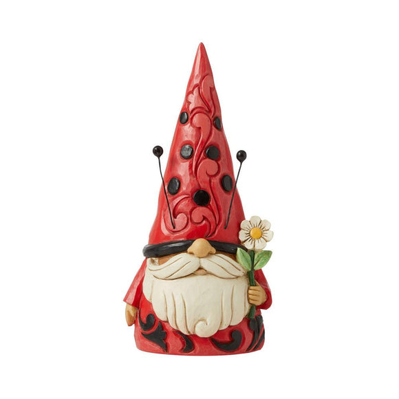 Ladybug Gnome - by Jim Shore