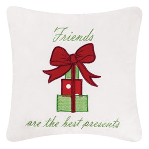 Friends Are Best Presents Pillow