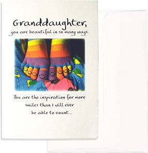 Card - PIX/Granddaughter: Granddaughter, you are beautiful in so many ways